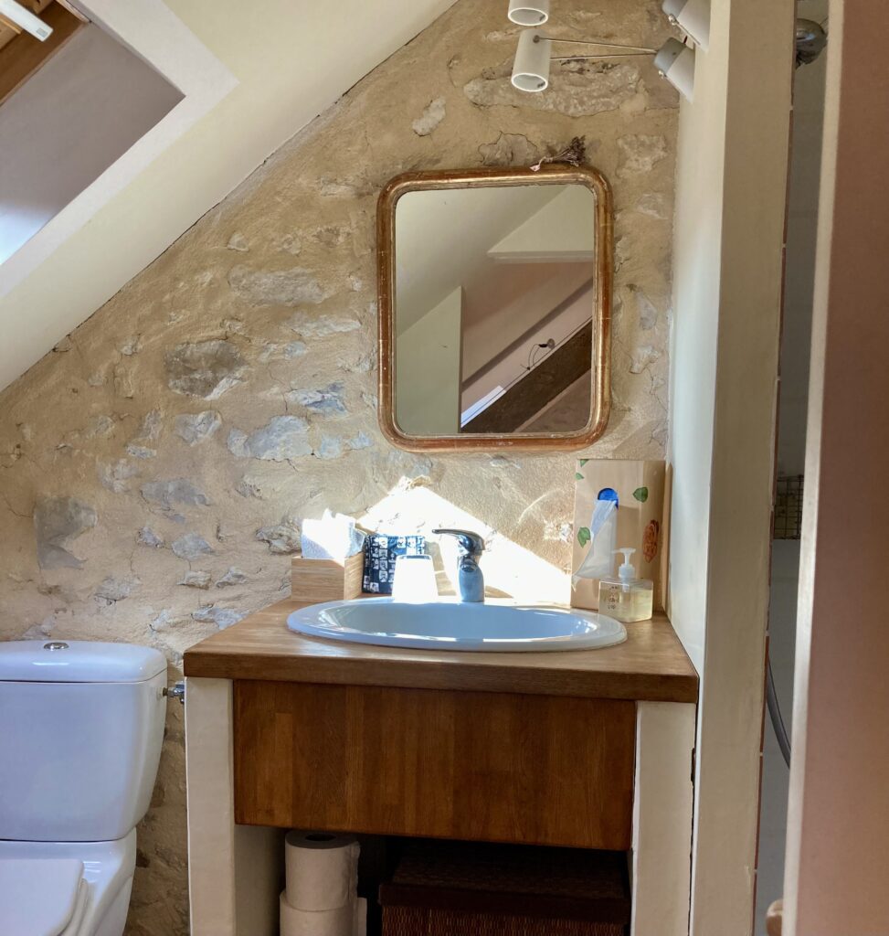 La salle de bain du grenier