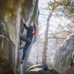 Escalade en forêt de Fontainebleau