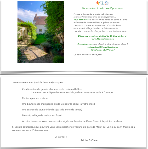 Carte cadeau